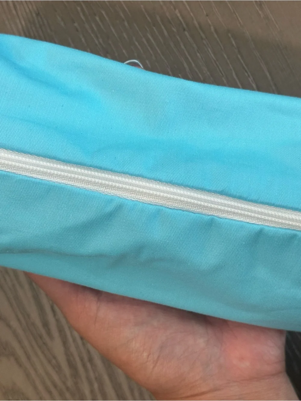 Light Blue Pencil Pouch! Handmade 🧵🪡